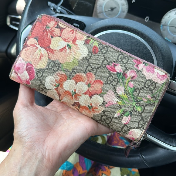 Gucci floral long wallet monogram - Picture 2 of 7